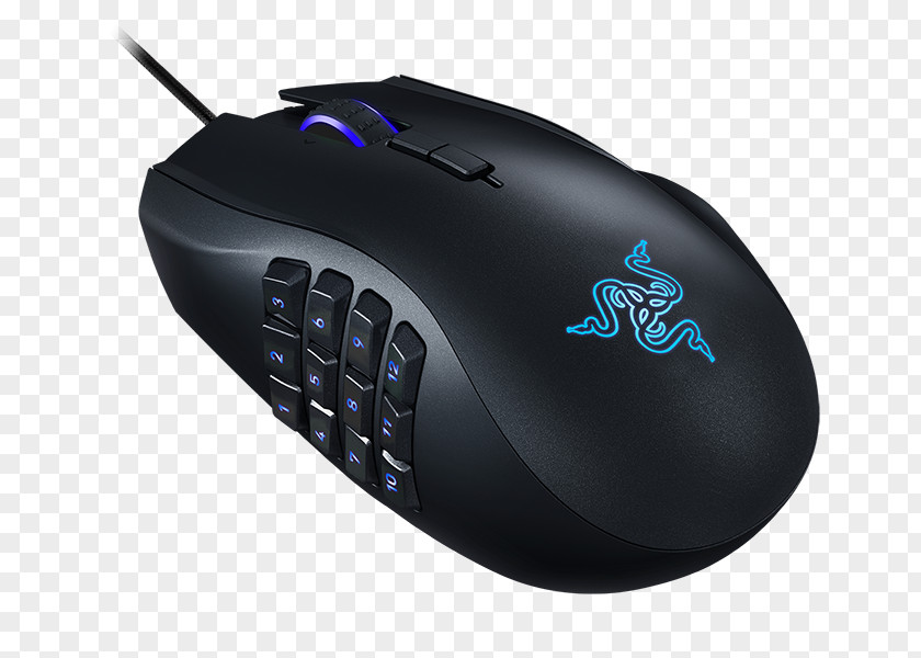 Computer Mouse Keyboard Razer Naga Chroma Massively Multiplayer Online Game PNG