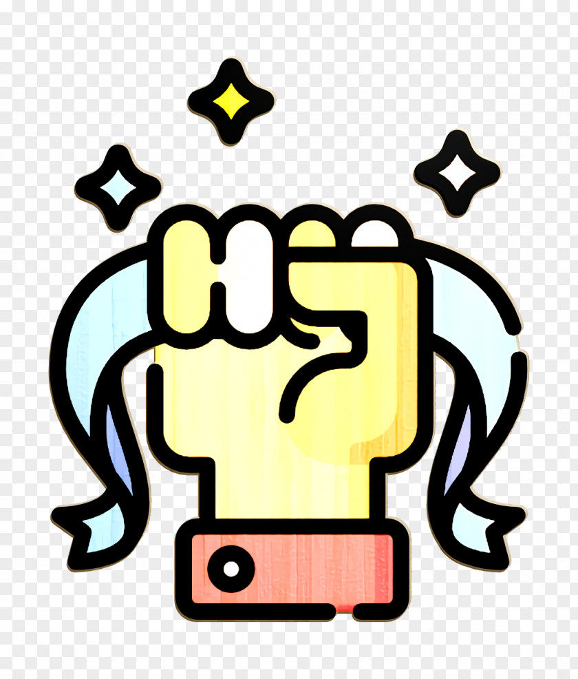 Fist Icon Motivate Teamwork PNG