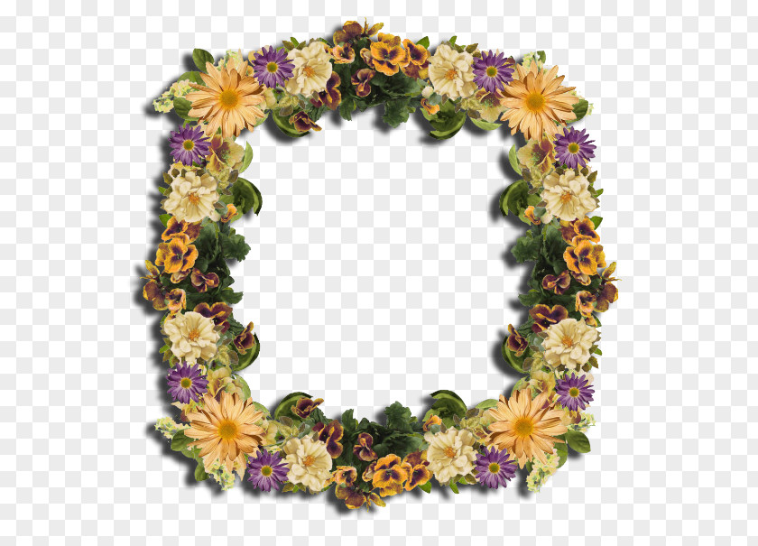 Flower Floral Design Wreath Cut Flowers Artificial PNG