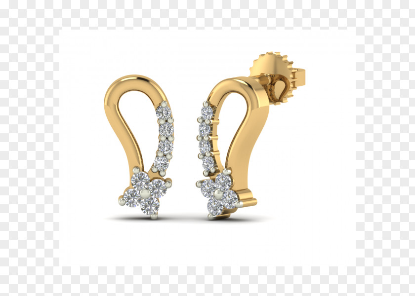 Jewellery Earring Body Gold Diamond PNG