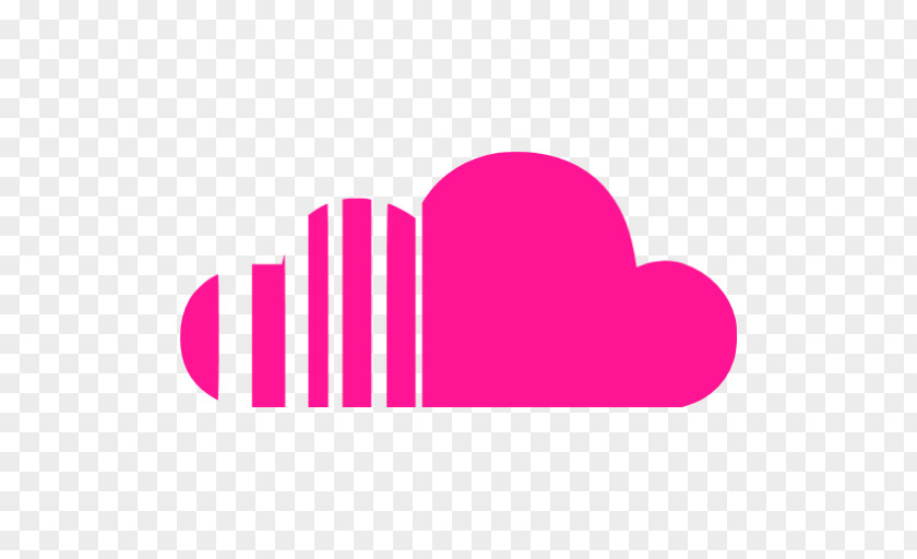 Pink Social SoundCloud Logo Clip Art PNG