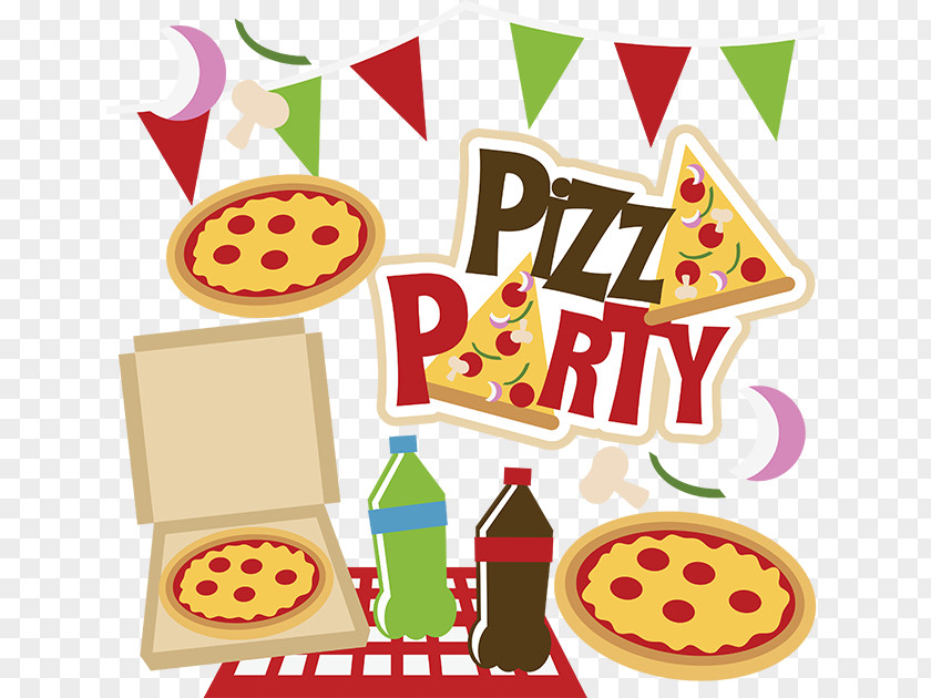 Pizza Night Cliparts Party Sausage Box PNG