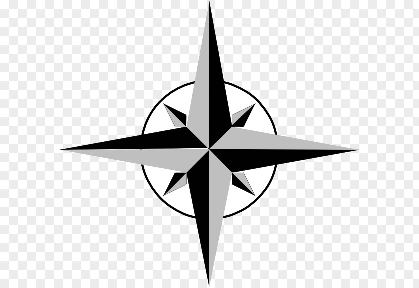 Wind Rose Clip Art Vector Graphics Compass PNG