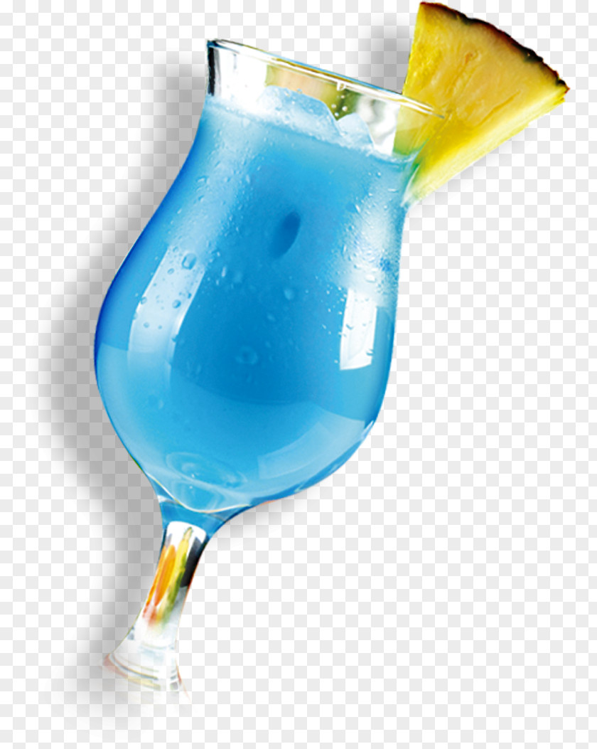 Drink Blue Hawaii Lagoon Sea Breeze Batida Cocktail PNG