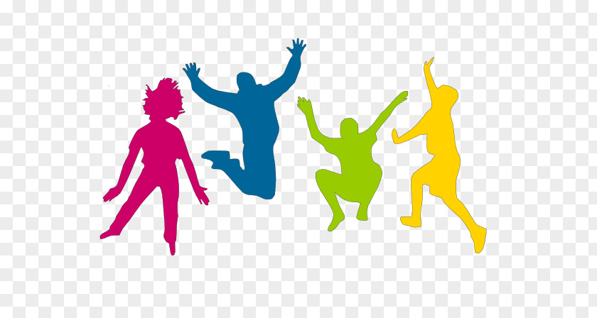Fitness Group Child Jumping Play Clip Art PNG
