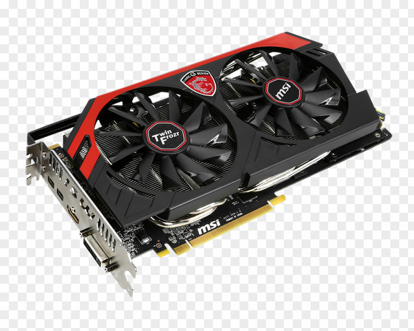 Graphics Cards & Video Adapters AMD Radeon R9 280 Micro-Star International Rx 200 Series PNG