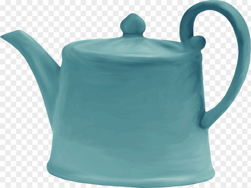 Green Tea Teapot Kettle PNG