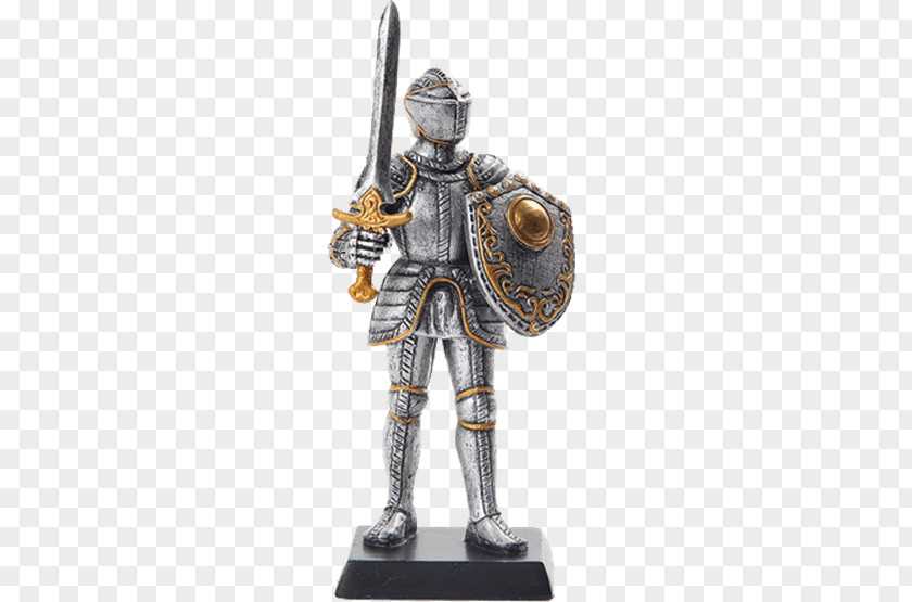Knight Middle Ages Figurine Statue Don Quixote PNG