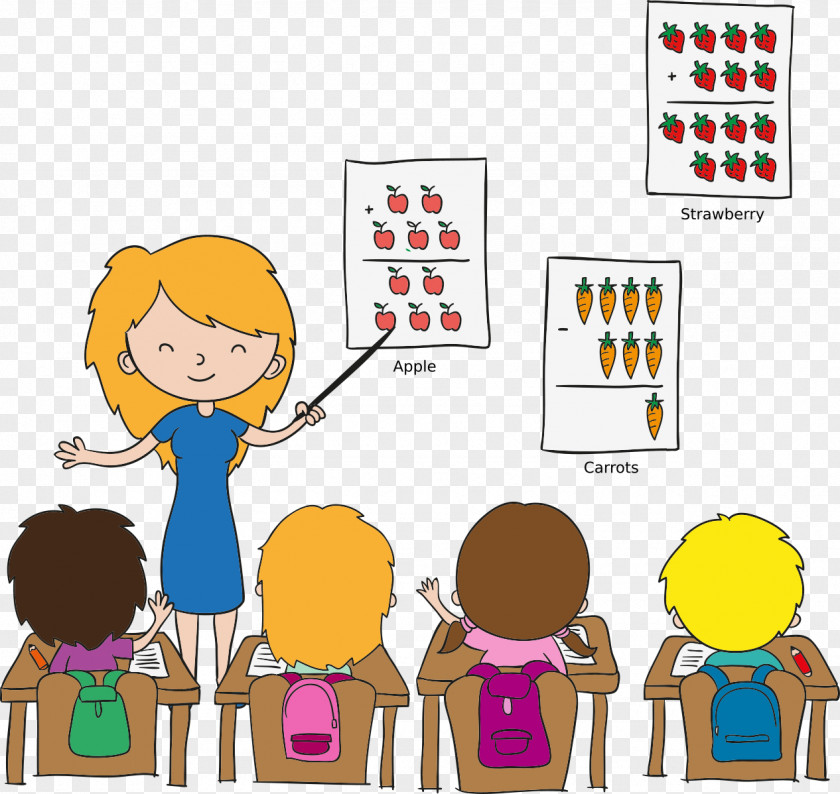 Learning Teacher Classroom Cartoon Child PNG