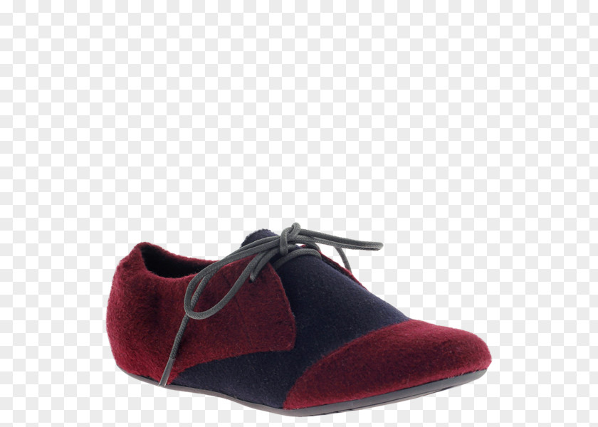 Maroon Sperry Shoes For Women Slip-on Shoe Suede Oxford Ballet Flat PNG