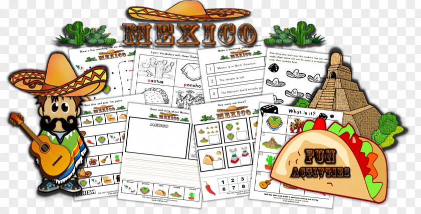 Mexican Cartoon Fiction Clip Art PNG