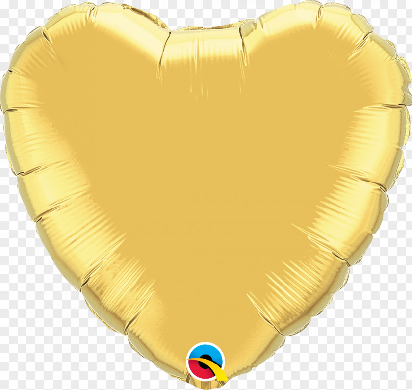BALLOM Mylar Balloon Gold Leaf Metallic Color PNG