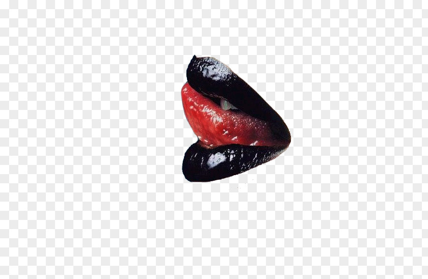 Black Lips Lipstick Mouth PNG