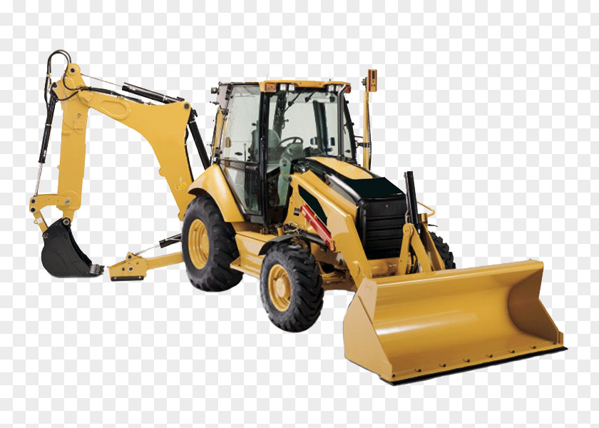 Bulldozer Caterpillar Inc. Backhoe Loader Machine Architectural Engineering PNG