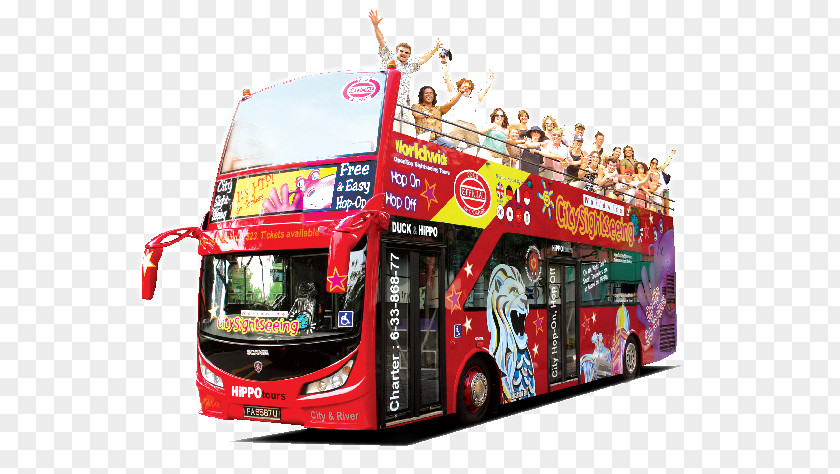 Bus Universal Studios Singapore Duck Tour City Sightseeing PNG