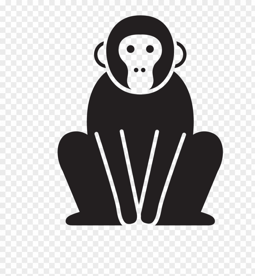 Macaco Silhouette Monkey Image Vector Graphics Gorilla PNG