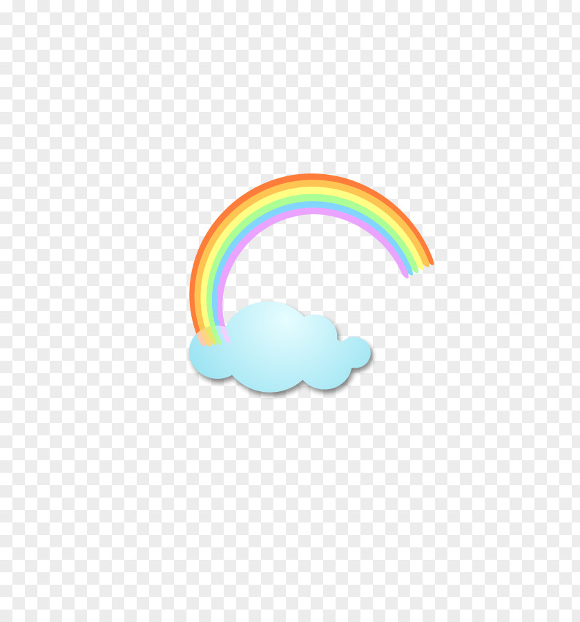 Rainbow,Choi,Cartoon Color Cartoon Rainbow PNG