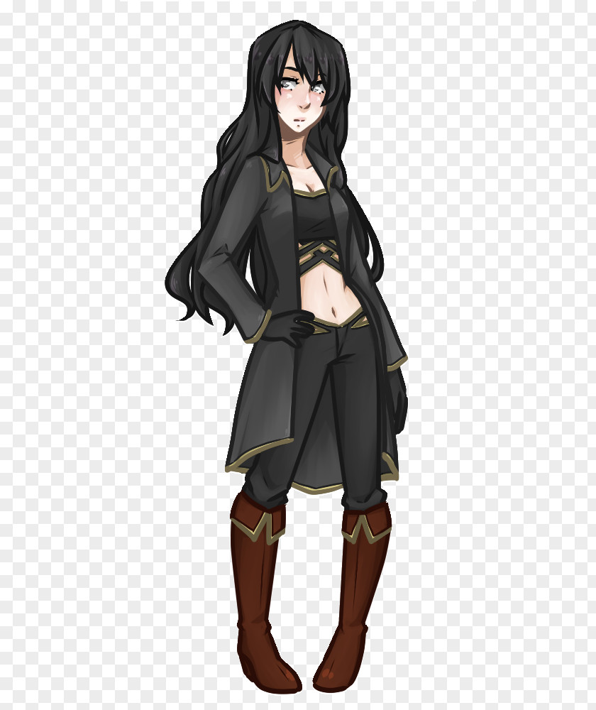 Aries Brown Hair Black DeviantArt PNG