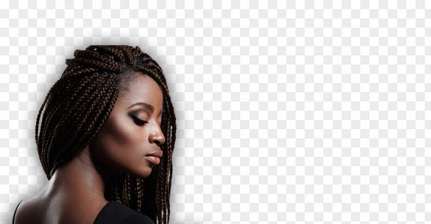 Braided Hairstyle Afro-textured Hair Royalty-free Black PNG