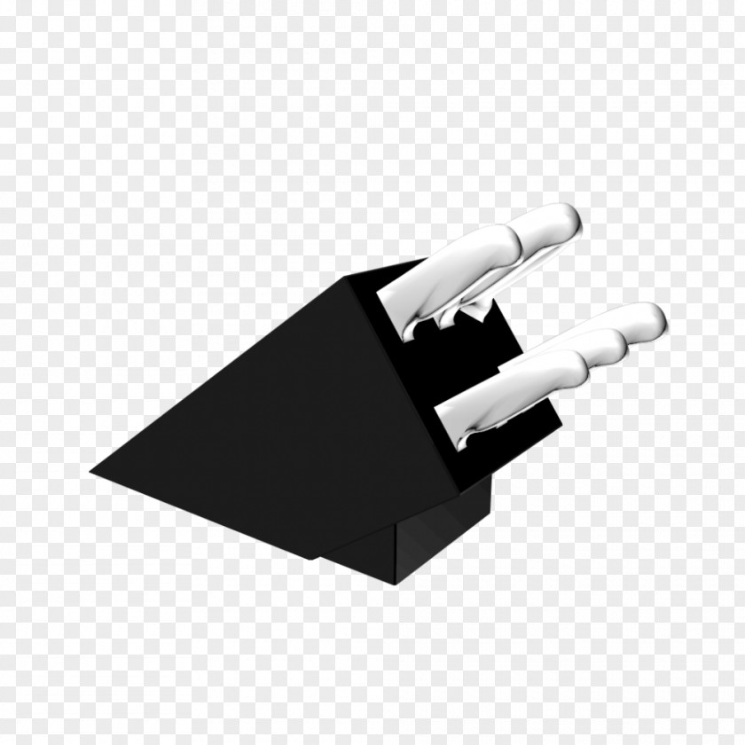 Knife Block Product Design H&M Angle PNG