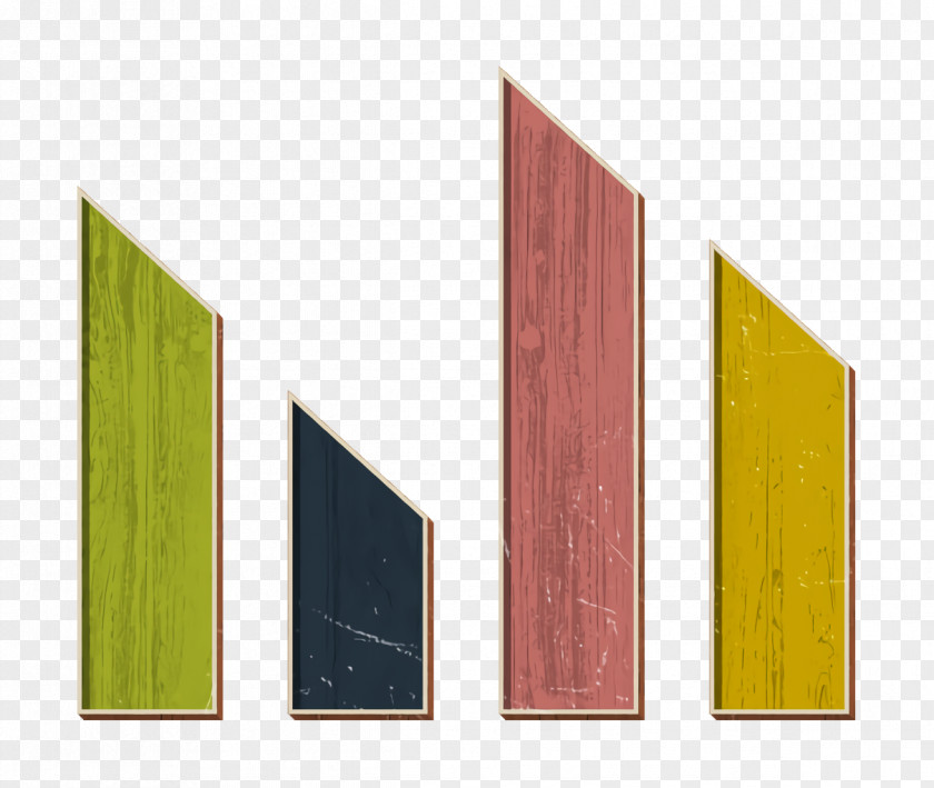 Plywood Wood Stain Analytics Icon Bar Chart PNG
