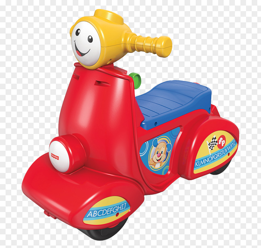 Red Walker Scooter Children Fisher-Price Motorcycle Toy Correpasillos PNG
