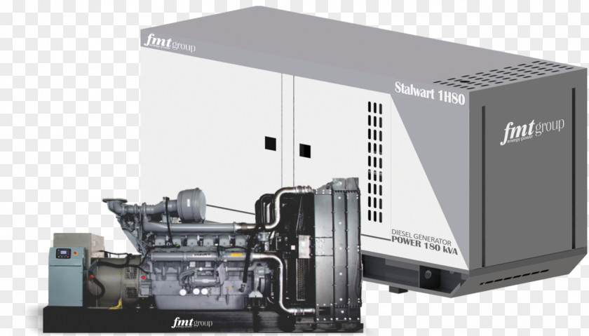 Business Diesel Generator Electric Electricity Engine-generator Alternator PNG