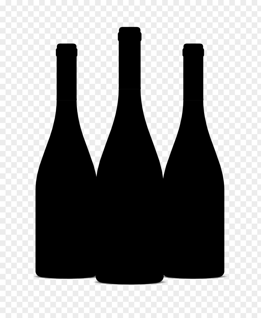 Glass Bottle Wine Beer PNG