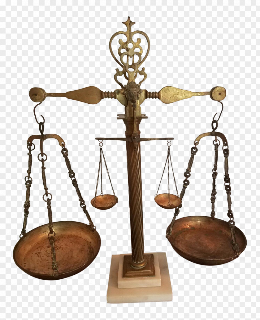 Measuring Scales Marble Justice Chairish Brass PNG