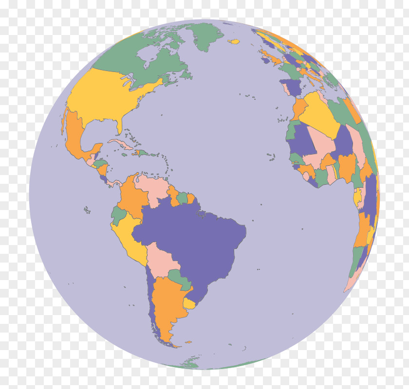 Political Cliparts Earth Globe World Map PNG