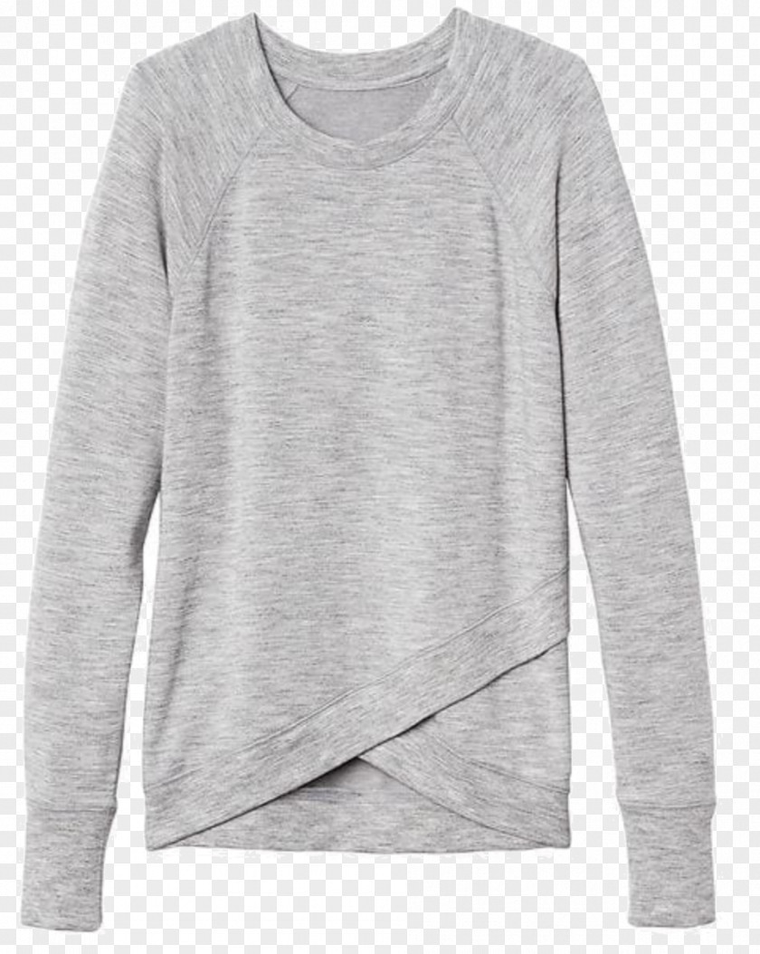 Criss-cross Long-sleeved T-shirt Hoodie Athleisure PNG