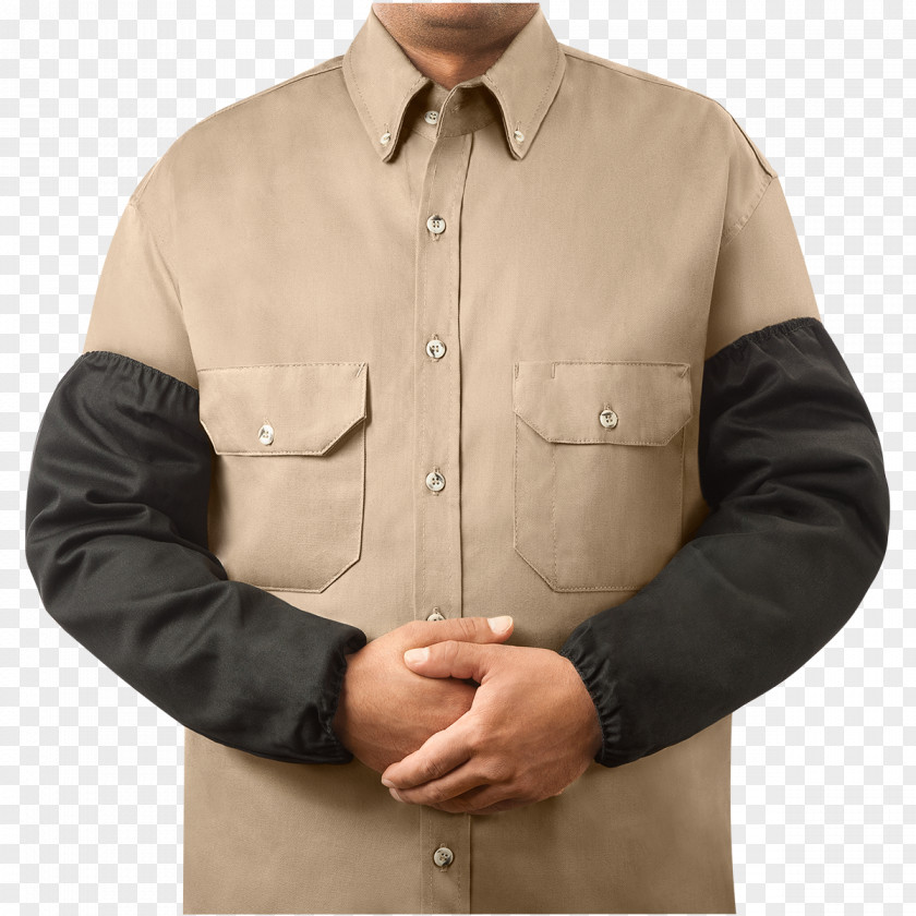 Dress Shirt Flame Retardant Sleeve Welding Glove PNG