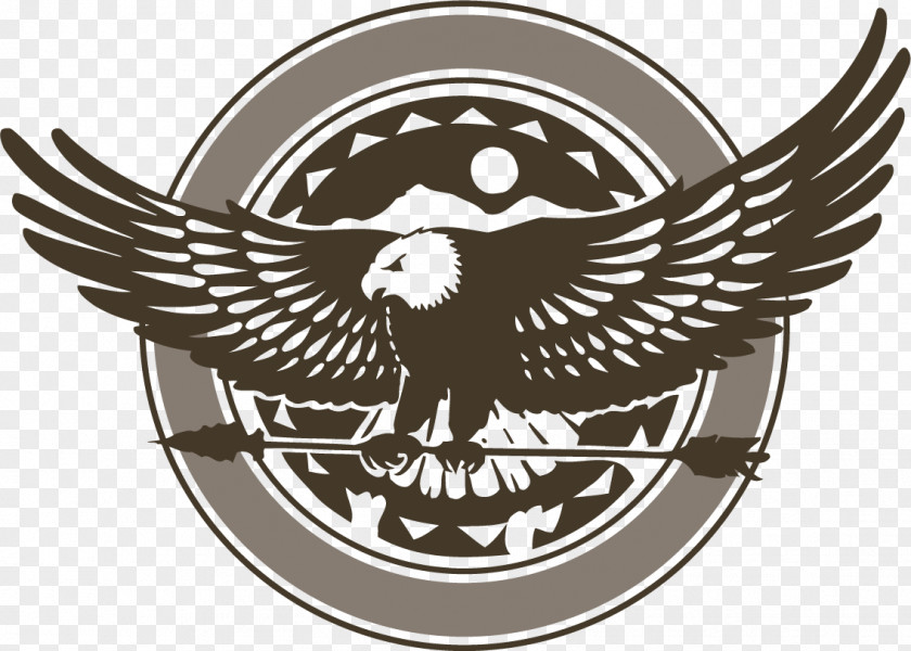 Eagle Pride Bald Logo Hawk PNG