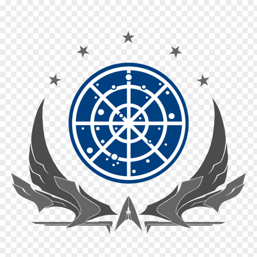 Federation United Of Planets Logo Starfleet Starship PNG
