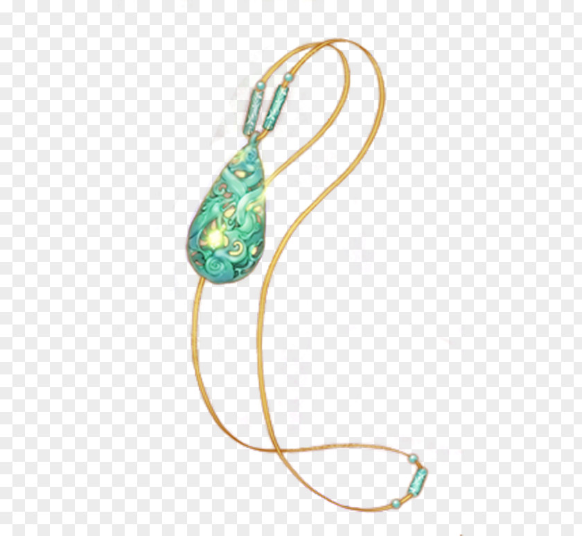 Green Necklace Jade U7409u7483 Turquoise PNG