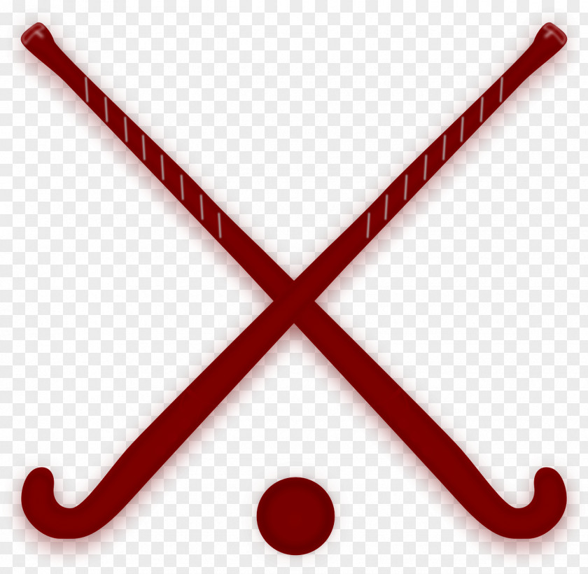 Hockey Field Sticks Clip Art PNG