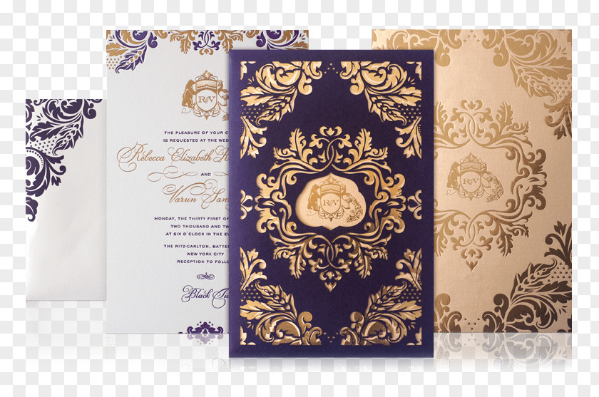 Invitation Luxury Wedding Paper Atelier Isabey Printing PNG