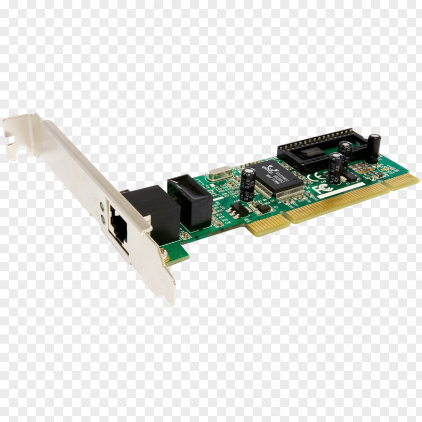 Low Profile Conventional PCI Network Cards & Adapters Gigabit Ethernet Express Computer PNG