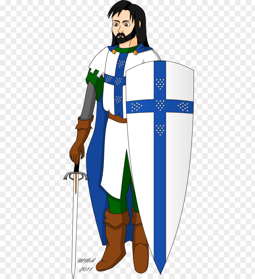 Medieval Soldier Portugal Middle Ages Drawing Art PNG