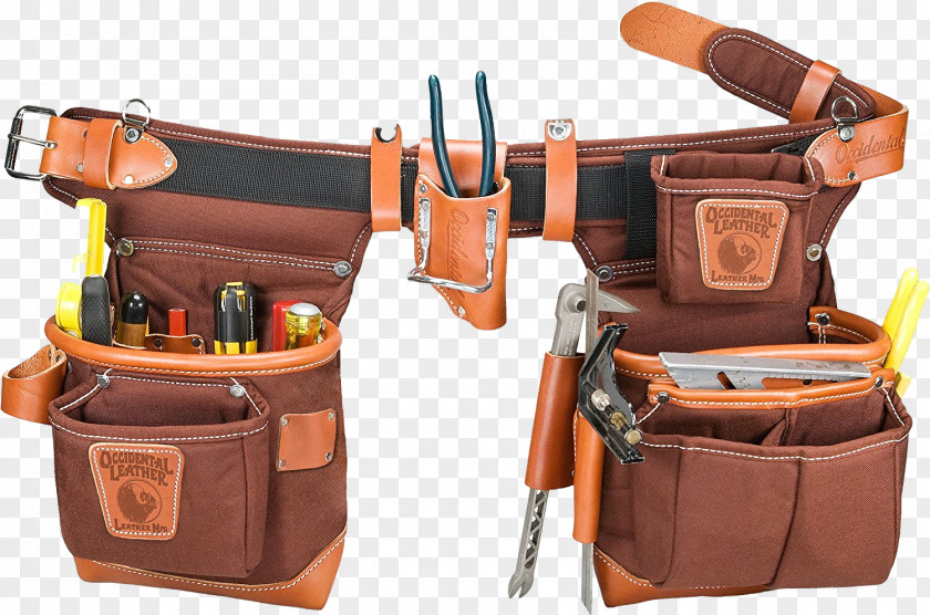 Occidental Leather 9850 Adjust-to-Fit Fat Lip Tool Belt SetBlackBelt Bag Set PNG