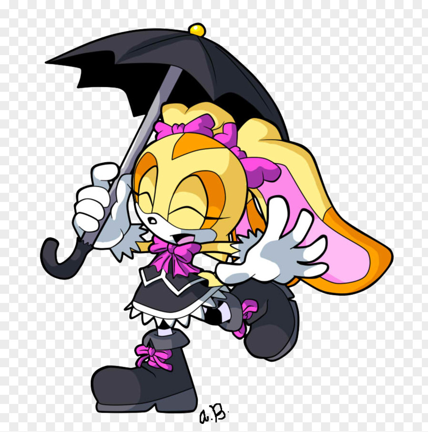 Rabbit Cream The Amy Rose Sonic Hedgehog Tails PNG