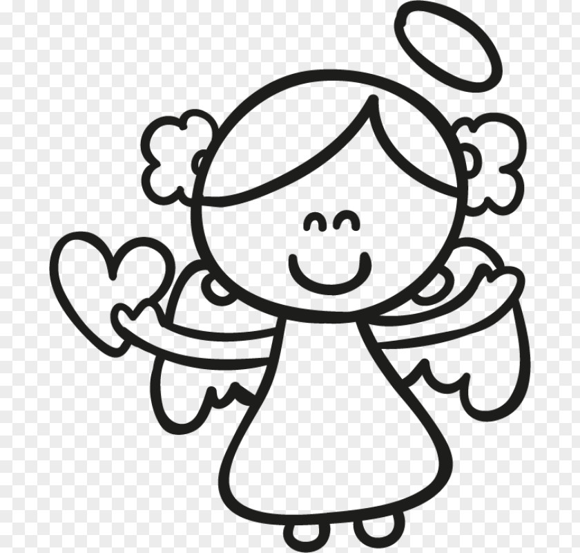 Angel Drawing Baptism Paper PNG