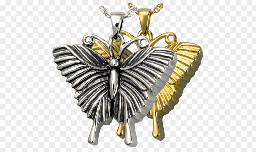 Butterfly Locket Charms & Pendants Jewellery Antique PNG