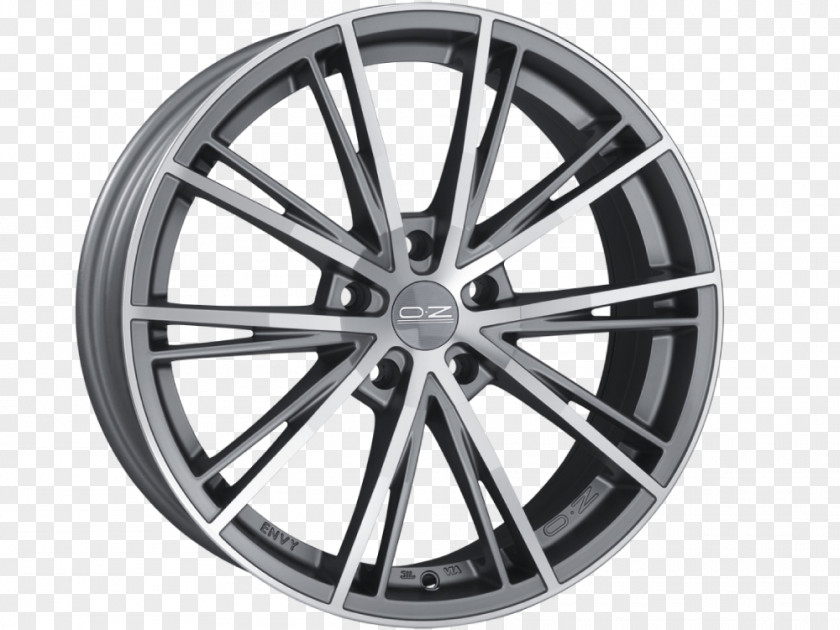 Diamond Cutting Car OZ Group Alloy Wheel Rim PNG