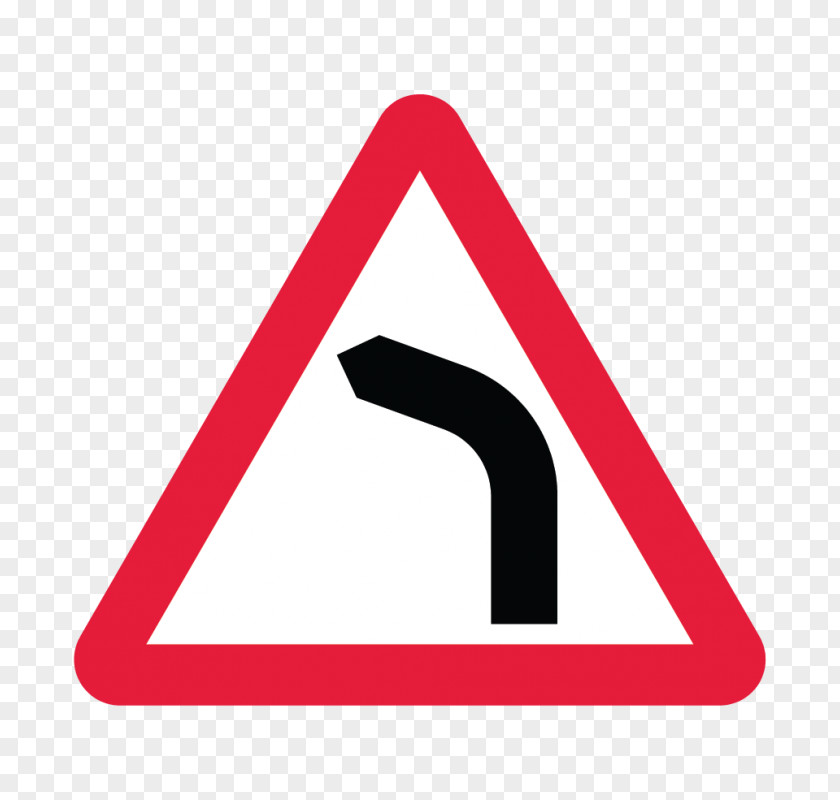 France Traffic Sign Panneau D'annonce De Virage à Gauche En Curve To The Right Road-sign In Danger Road PNG