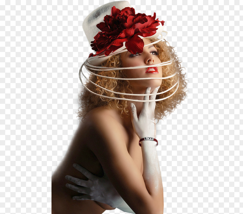 Hat Woman With A Blingee PNG