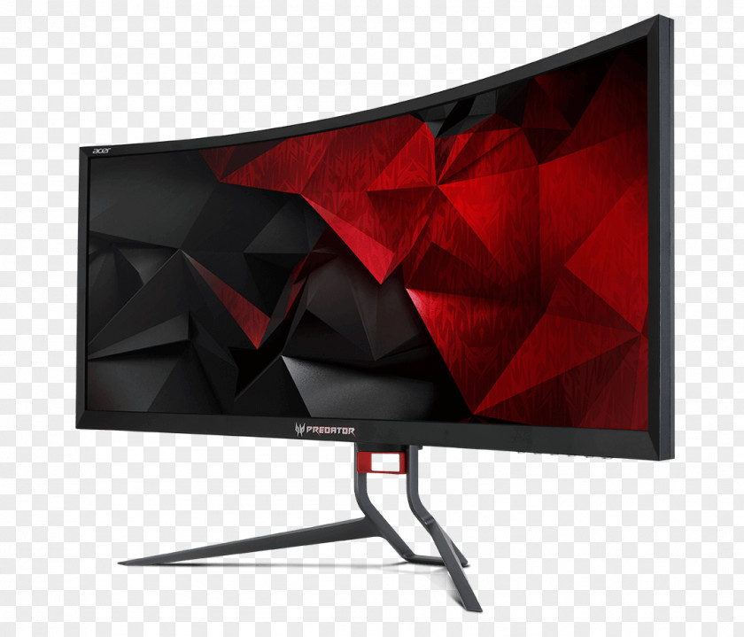 Nvidia Predator Z35P X34 Curved Gaming Monitor Acer Aspire G-Sync PNG