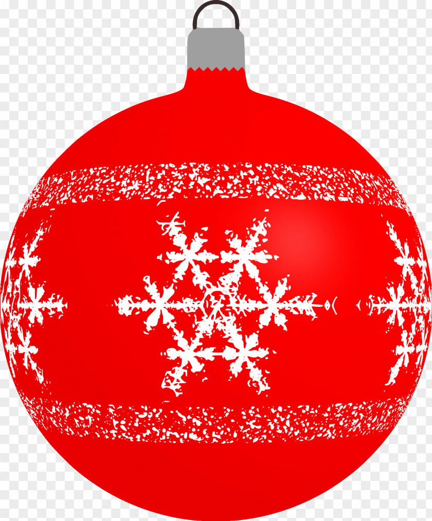 Snowflake Christmas Ornament Tree Clip Art PNG