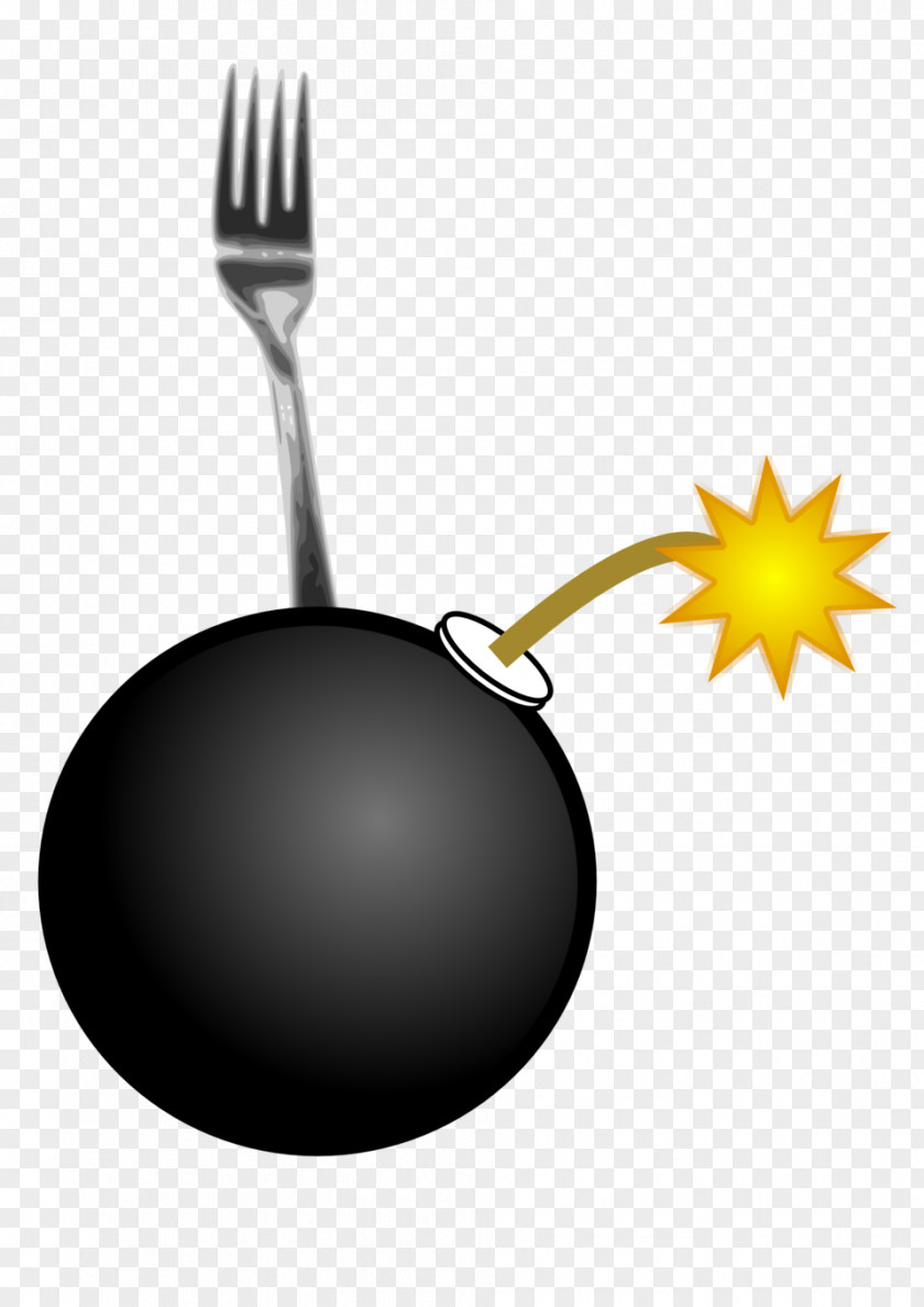 Bomb Fork Clip Art PNG