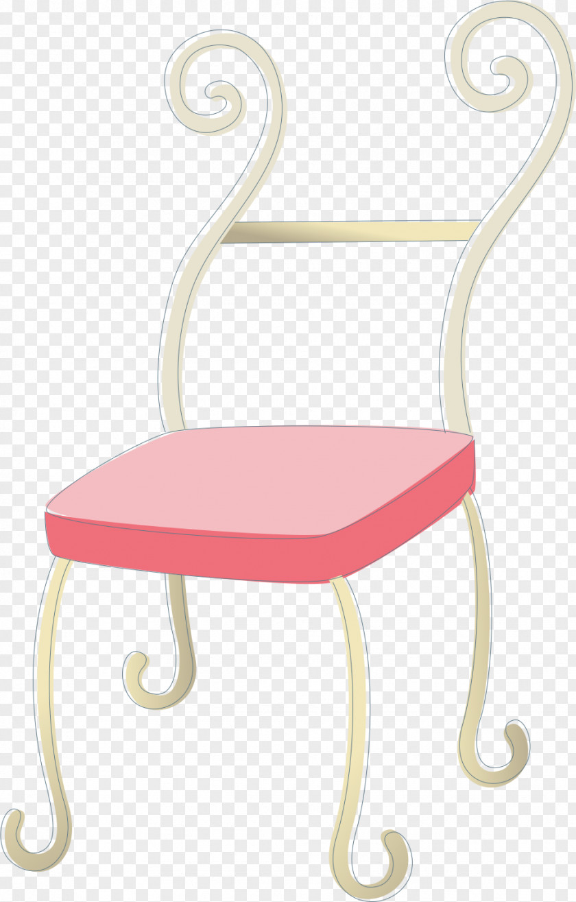 Hand-painted Chairs Chair Table PNG